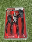 Craftsman 3PC Pliers Set Trugrip Handles Long Nose Slip Joint Arc New. Price: $46.21.