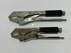 Craftsman Tools Usa 2PC Adjustable Locking Pliers, Curved Jaw Pair, New Nos. Price: $37.99.