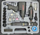 Husky 3-AIR Tool Kit 47-PIECE, Die Grinder, Impact Wrench, Ratchet Used. Price: $69.99.