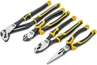 Gearwrench 82203C - 4 Piece Pitbull Mixed Dual Material Plier Set New. Price: $77.11.