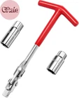 3PCS Spark Plug Socket Wrench Set T-handle, Universal 5/8" & 13/16" New. Price: $13.01.