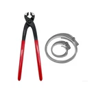 Ear Pliers With 12PCS Single Cv Boot Clamps Band Tool Kit... Fast Ship New. Price: $37.24.