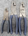Set Of 3 Blue Handle Snap On Adjustable Pliers 47ACF, 45ACF, HJ47ACF Used. Price: $179.99.