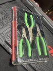*new* Snap 3-PC Talon Grip Bent Needle Nose Green Pliers Set PL3935CFG. Price: $257.63.