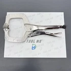Snap-on Tools Usa New 11" Locking C-clamp With Swivel Pads Pliers LP11SP. Price: $184.95.