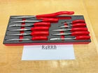 Snap-on Tools Usa New Red 11PC Master Needle Nose Pliers Foam Set PLNN11000FR. Price: $899.95.