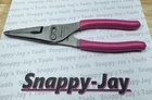 Snap-on Tools Usa New Electric Pink 9" Long Nose Slip Joint Pliers LN47ACFEP. Price: $169.95.