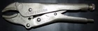 Craftsman Usa 9-45964 7" Locking Pliers Vise Grip Tool Curved Jaw Vintage Used. Price: $14.99.