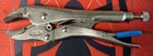 Matco Tools MLCJ7B Curved Jaw Locking Pliers Used. Price: $19.99.