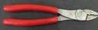 Snap-on 29ACF 9" Wire Terminal Crimping / Cutter Pliers Soft Grip Orange Clean Used. Price: $79.99.