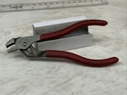 Blue Point Chn 424, 5IN. Groove Joint Ignition Pliers, Red Grips, Usa Used. Price: $17.50.