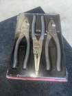 For Snap-on Tools New Dark Titanium Piece Soft Grip Pliers Lot Set PL347ACFDT. Price: $200.00.