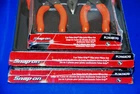 Snap-on New 9 Piece 4", 6" & 8" Orange Talon Grip Slip-joint Pliers Set. Price: $498.32.