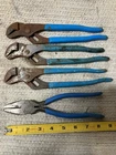 Lot Of 4 Channellock Pliers Water Pump Usa, Used. Price: $44.99.