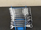 #BN900 Mac Tools SRWMF212PTB Metric Flex Ratcheting Wrench Set 7MM 19MM Used. Price: $289.95.