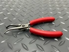Snap-on Tools Red Soft Grip 5-1/2" 45 Bent Needle Nose Precision Pliers P91355A New. Price: $89.99.