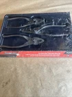 Snap On PL344BCFND 3PC No Dip Mini Slip Joint Plier Set New. Price: $150.00.
