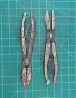 Kd Tools 145 Ratcheting Locking Swivel Jaw Radiator Hose Clamp 2 Pliers Set Pair Used. Price: $25.00.