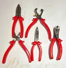 Mac Tools 5-PIECE Pliers Set 6IN Red Handles Adjustable Steel/plastic P301980 Used. Price: $80.00.