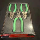 Snap-on PL344BCFG 3PC Green Soft Grip Mini Slip Joint Pliers Set Unused New. Price: $223.00.