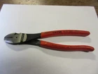 Knipex 74 01 200 8IN High Leverage Diagonal Cutters Plastic Coated Handles Open. Price: $39.99.