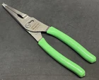 New! Snap-on Tools Green LN47ACF Talon Grip 9 Needle Nose Slip-joint Pliers. Price: $84.95.
