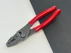Snap On Tools Usa Red Comfort Grip 8" Universal Hose Clamp Pliers, HCP48CF Used. Price: $71.24.