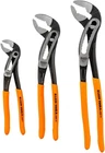 Classic 3-PIECE Klaw Pump Pliers Set 7", 10", 12" With V-jaw Design New. Price: $84.99.
