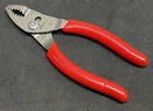 Nice! Snap-on Tools Red 44ACF Talon Grip 5 Slip-joint Pliers Used. Price: $54.95.
