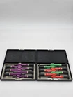 14X Matco Electronic Miniature Screwdriver Case Torx, Phillips, & Slotted Used. Price: $69.95.