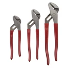 Steelman 3-PIECE 8, 10, And 12-INCH Groove Joint Pliers Set 60031 New. Price: $37.99.