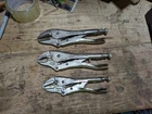 3 Vise Grips Irwin 7R 10WR 10R Petersen Nice Used. Price: $40.00.