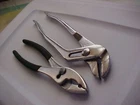 Pair Vintage Craftsman Pliers Wf 45379 8" Slip Joint 10" 45382 Water Pump Used. Price: $16.00.