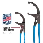 Channellock 2PC Oil Filter Wrench (OF-2) Piece Set, 9", 12" Pliers New. Price: $73.42.