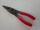 Snap Tools 7" Nose Pliers 3 Slip Joint Talon Grip 57% More Power Red New. Price: $74.95.