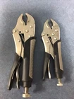 Pittsburgh 2 Piece Curved Jaw Locking Pliers Set #64036 New Open. Price: $15.00.
