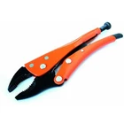 Anglo American Tools Grip-on 5" Curved Jaw Locking Pliers Orange Epoxy, New. Price: $27.30.