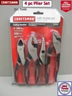 Craftsman 4 Piece Plier Multi Function Pack Set 9-02089 New Tru-grip. Price: $49.95.