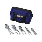 Irwin 2077704 Vise-grip Original Locking Pliers Kit Bag Set, 10R 10WR 7CR 5WR New. Price: $99.29.