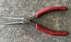 Snap-on Spring Loaded Needle Nose Pliers Electronic Rare E703ACG Used. Price: $59.00.