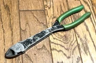 Snap Tools Diagonal Cutters Pliers 11" Long Reach Wire Side Green Grip Used. Price: $80.00.