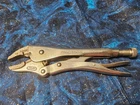 Mac Tools LP-CJ10 Curved Jaw Locking Pliers With Wire Cutter 10" Used. Price: $19.99.