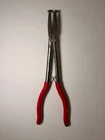 Mac Tools P301787 Hose Clamp Pliers 11 Long Reach Curved Tip Usa Red Grip Used. Price: $25.00.