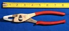 Mac Tools 310949 Offset Jaw Slip Joint Pliers 8" Long Red Handles Used. Price: $29.50.