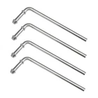 4 Pcs 90 Bend Exhaust Hanger Rods, 3/8 7.6 Inch Bent Universal New. Price: $13.65.