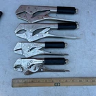 Craftsman Usa 45607 45606 45604 45603 10" Locking Vise Grip Pliers Set Of Used. Price: $60.00.