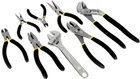 Wilmar PTW1704 Performance Tool Pliers And Wrench Set, 8-PIECE New. Price: $53.91.