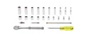 Stanley Proto J47116XL 1/4" Drive 25 Piece Socket, Combination Set Point Usa New. Price: $199.23.
