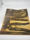 Craftsman Robogrip Two Piece Pliers Set Model 945019, 7" Straight Jaw, 9" Curved New. Price: $65.00.