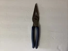 Snap-on Tools LN47ACF 9" Talon Grip Long-nose Slip-joint Pliers Blue Used. Price: $69.99.